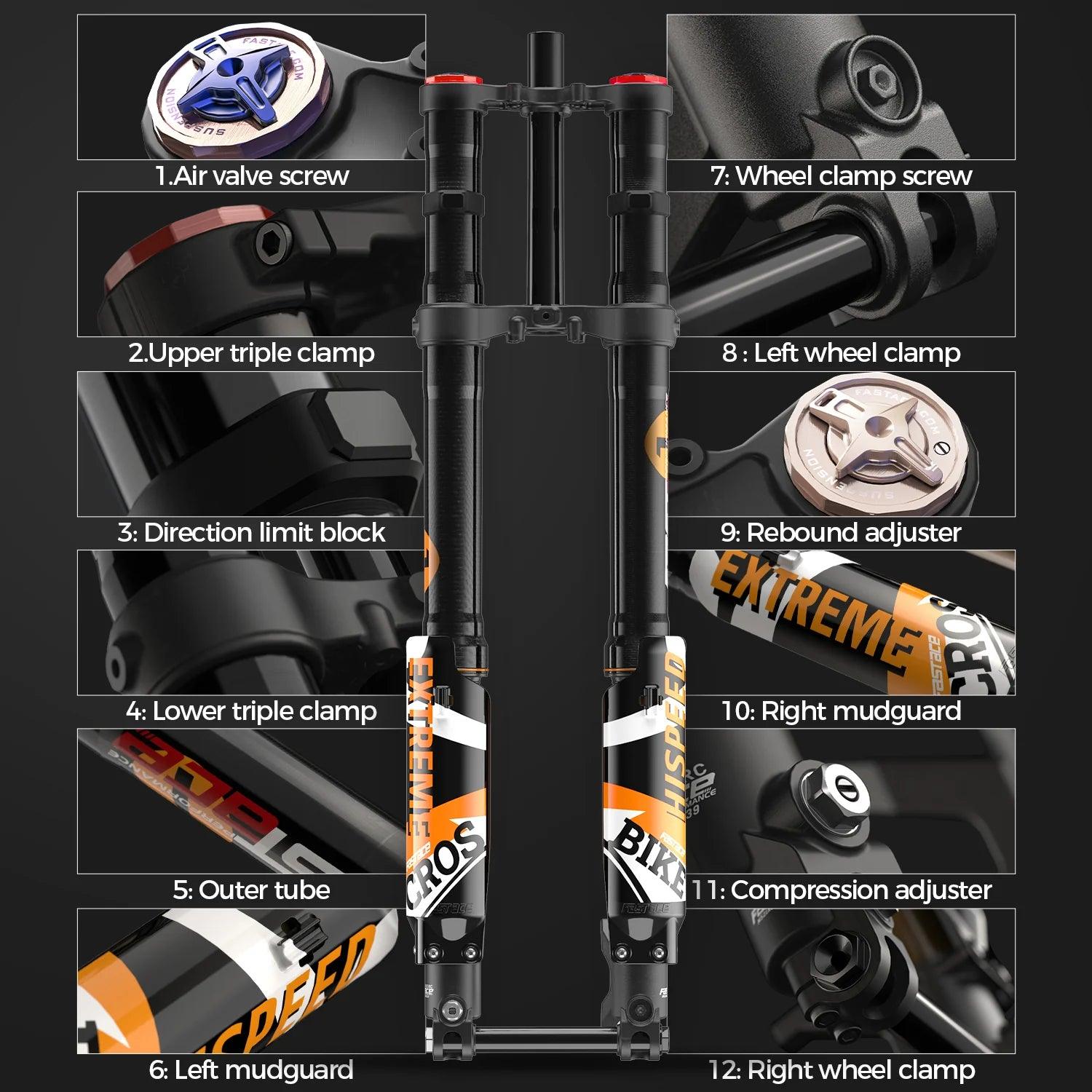 FASTACE ALX13RC 2.0 Front Forks