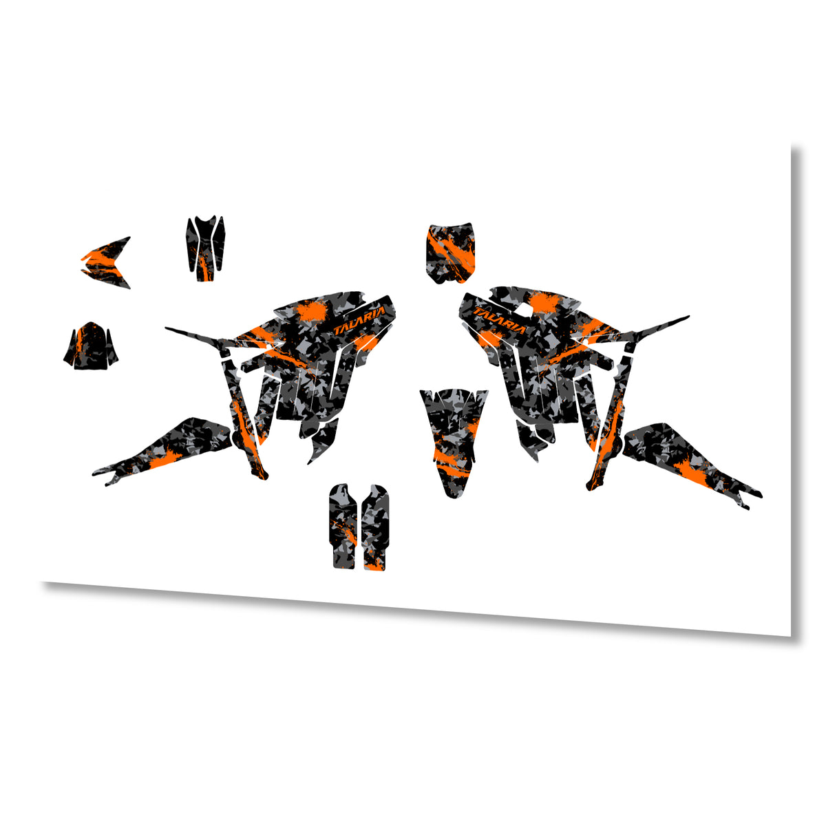 Talaria Sting Graphics Kit - Camo Splatter