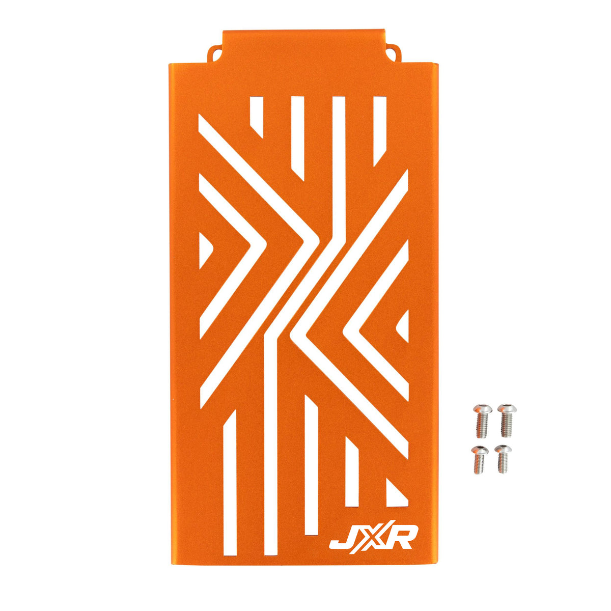JXR orange anodized controller guard for Surron Light Bee