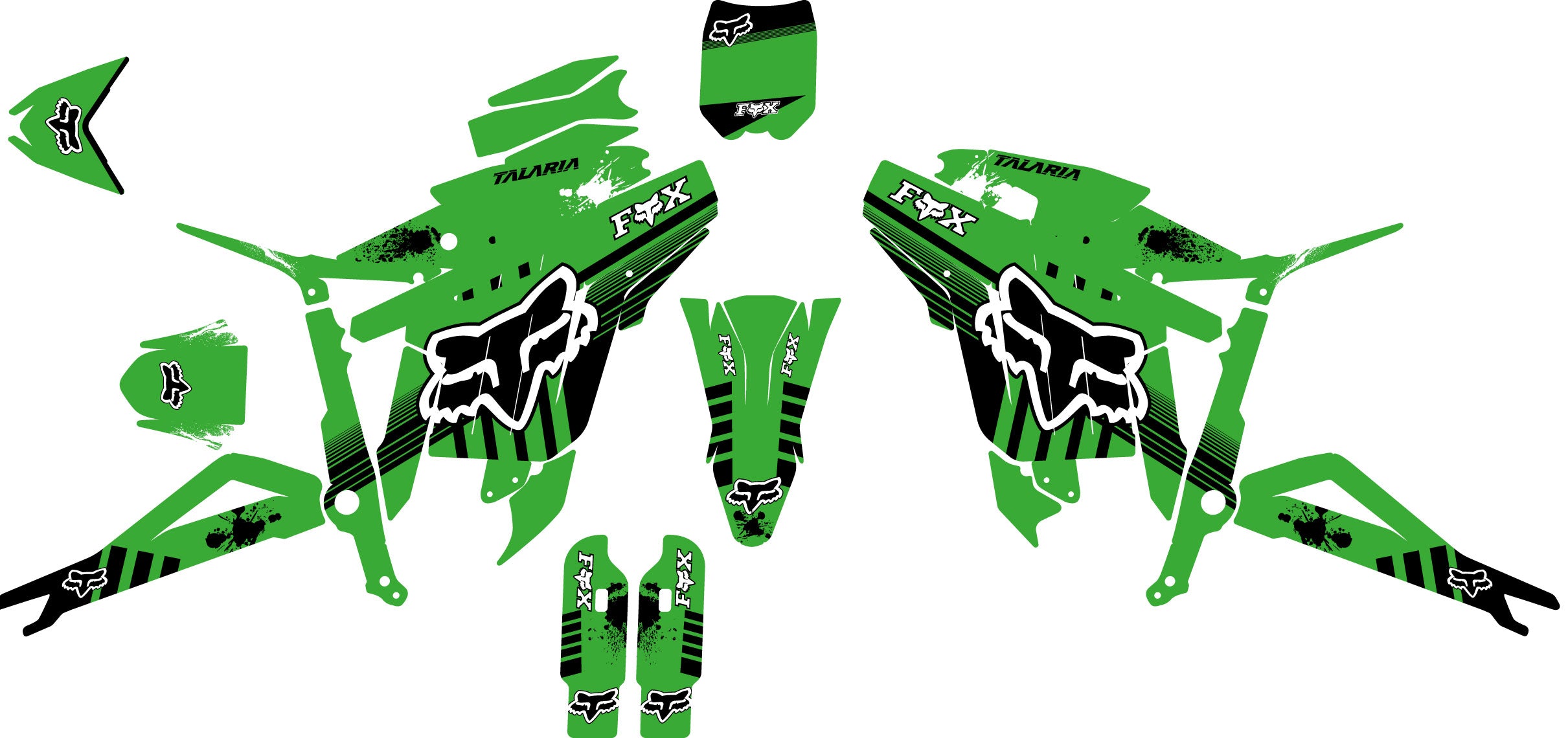 Talaria Sting Graphics Kit - Fox Line