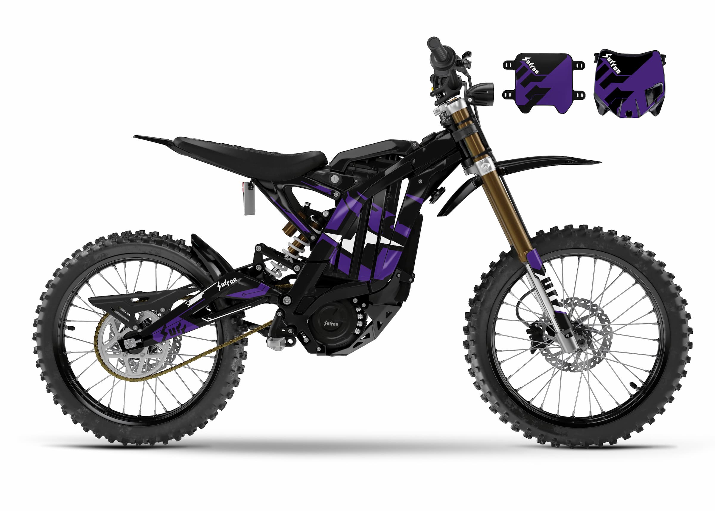 Sur-Ron Light Bee OEM graphics kit purple