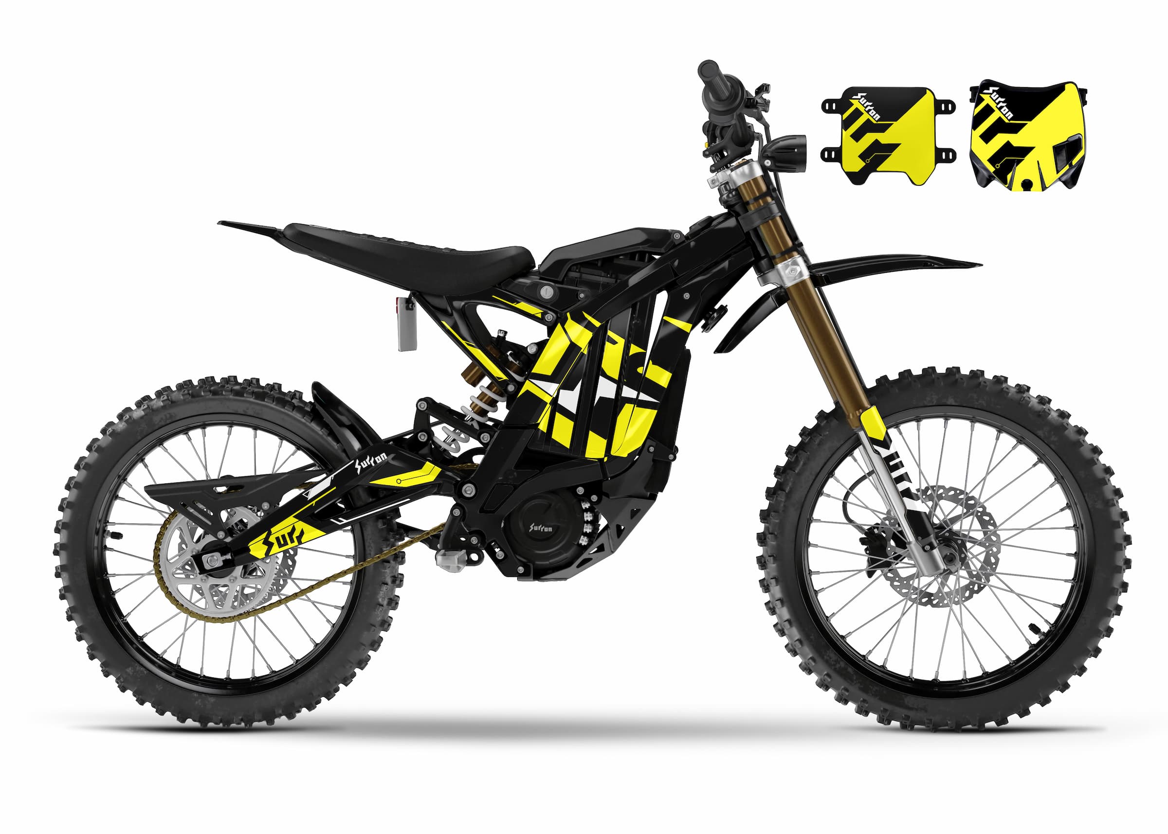 Sur-Ron Light Bee OEM graphics kit Yellow