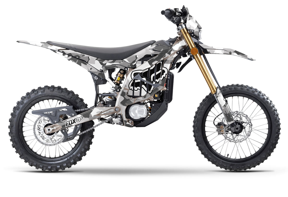 Sur-Ron Ultra Bee Graphics Kit | Fox Arctic Camo