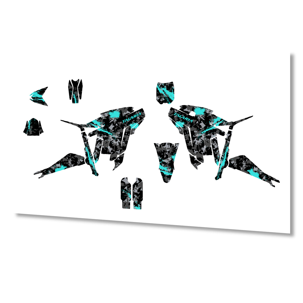 Talaria Sting Graphics Kit - Camo Splatter