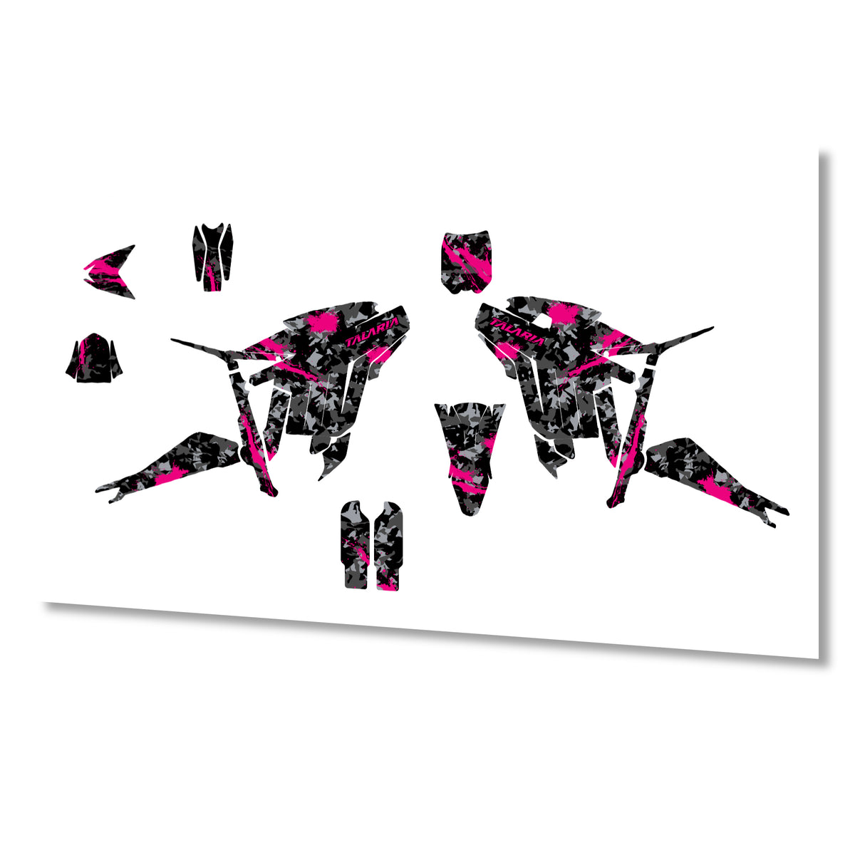 Talaria Sting Graphics Kit - Camo Splatter