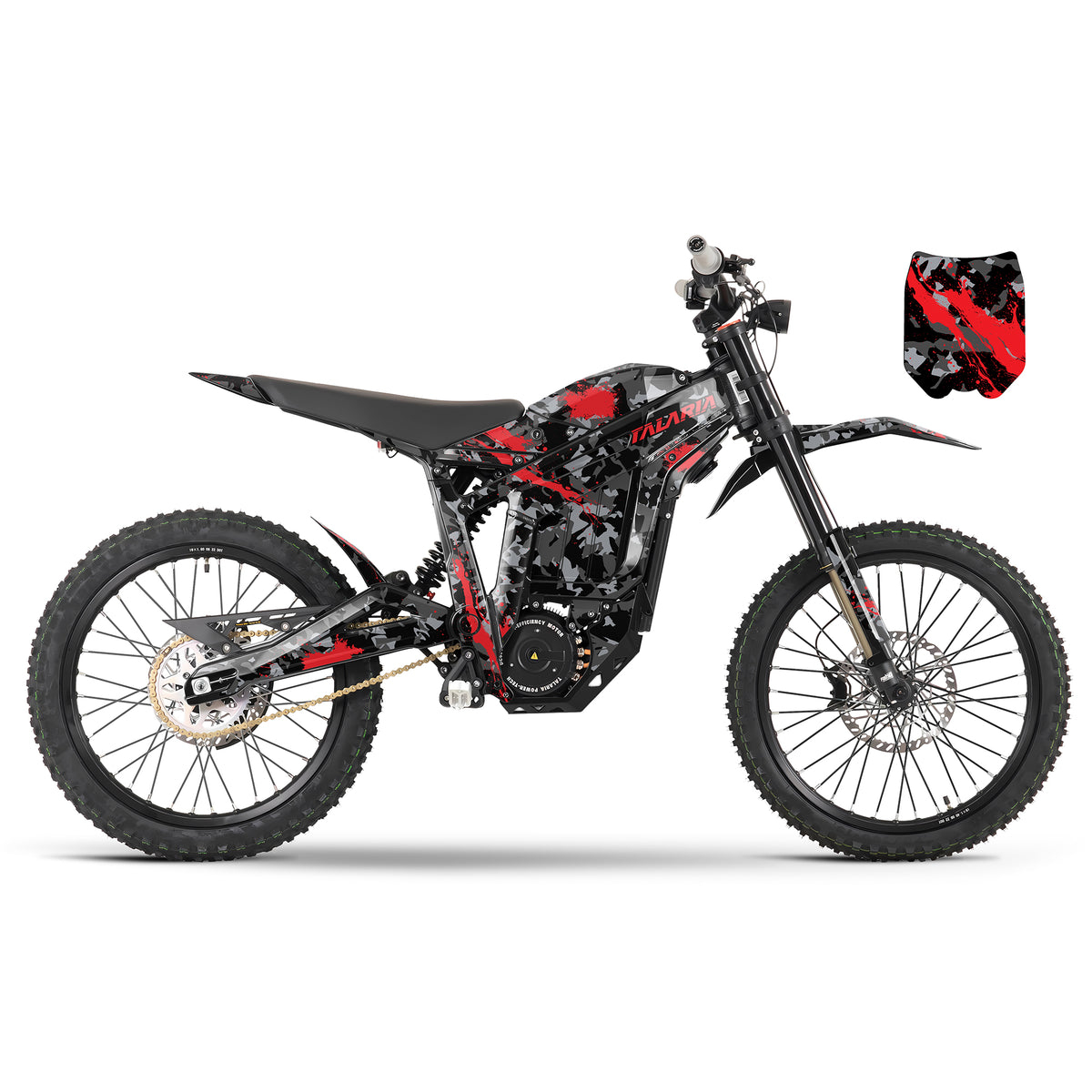 Talaria Sting Graphics Kit - Camo Splatter