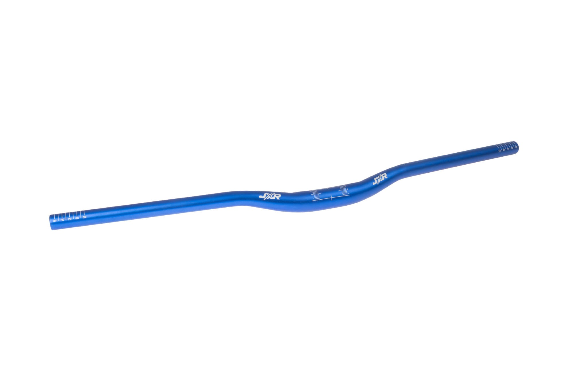 Blue handlebars