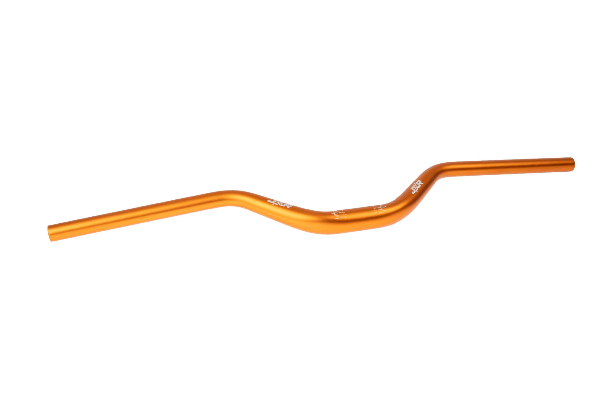 Orange 30mm riser handlebars
