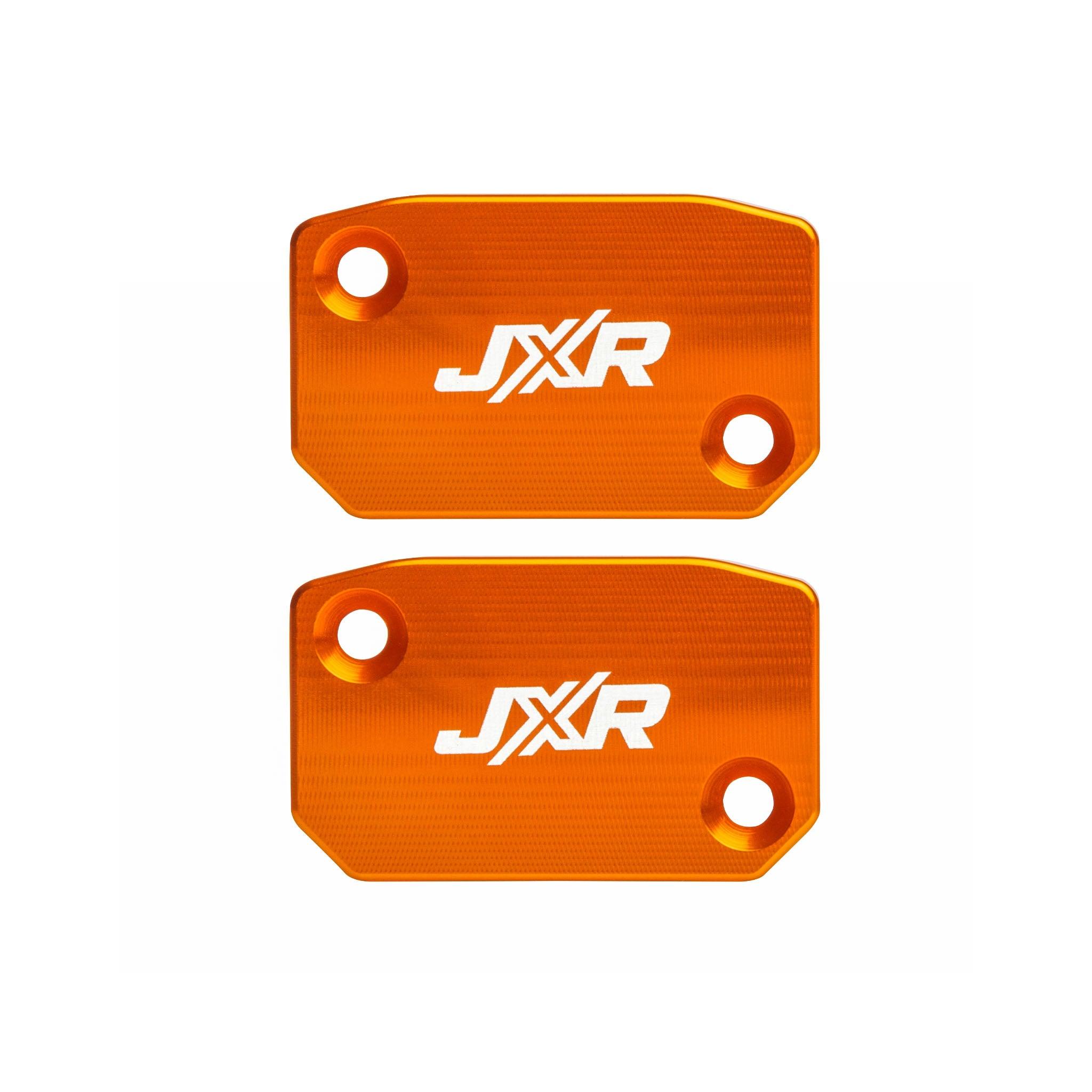 Orange reservoir covers for KTM brembo clutch & brake master cylinders