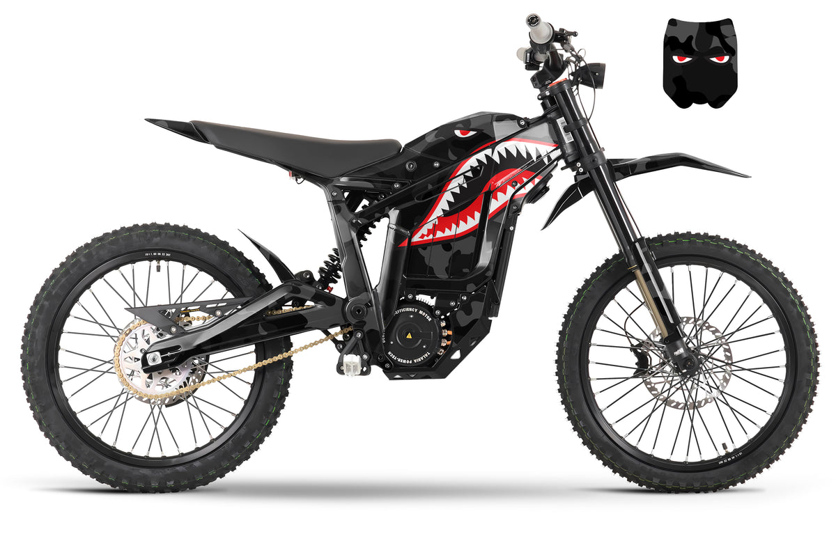 Talaria Sting Graphics Kit - Shark Stealth Camo