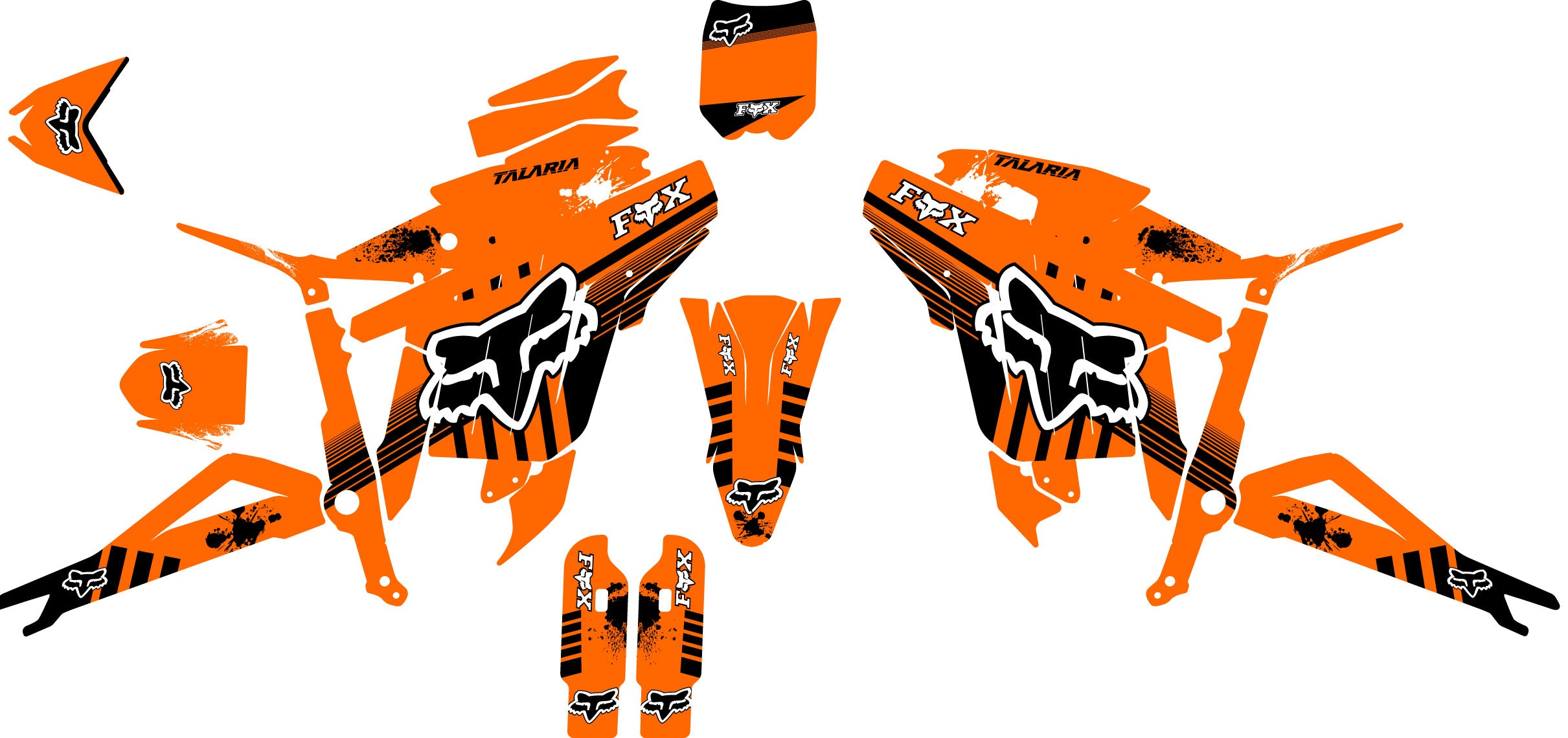 Talaria Sting Graphics Kit - Fox Line