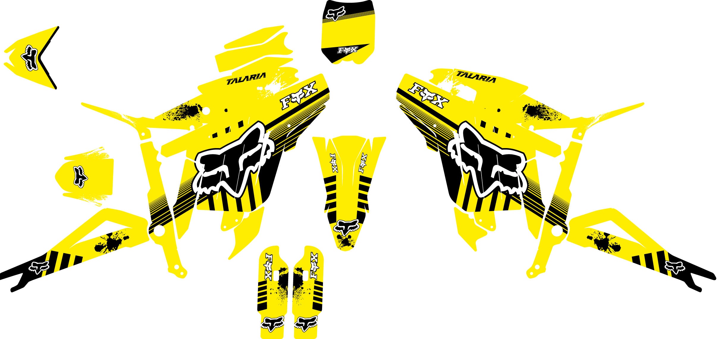 Talaria Sting Graphics Kit - Fox Line
