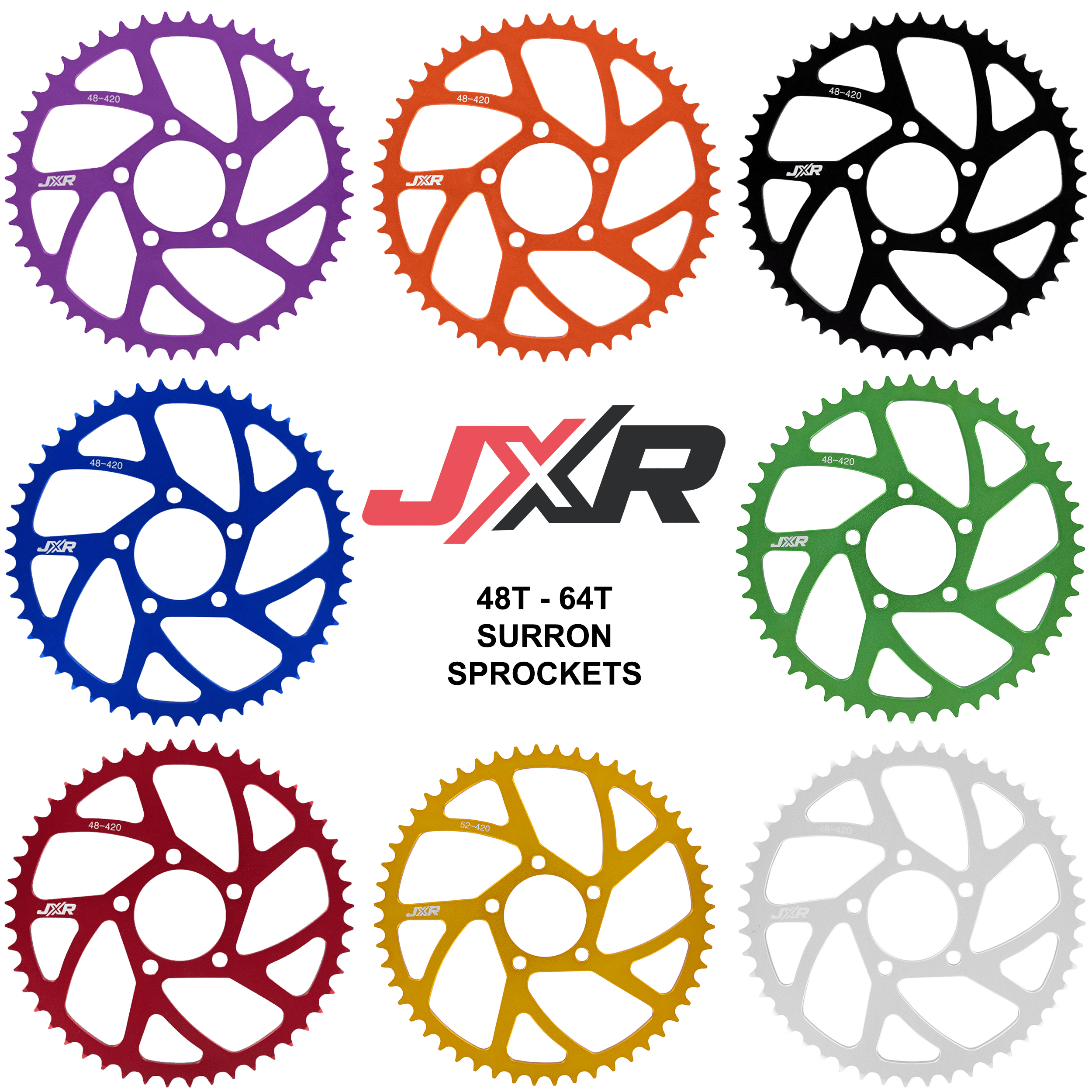 JXR Rear Sprocket to fit Surron Light Bee & Talaria Sting